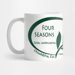 Four Seasons Total Landscaping Green Logo Mug